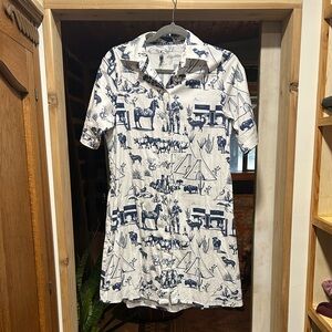 Katie Kime Marfa Toile Mini Dress